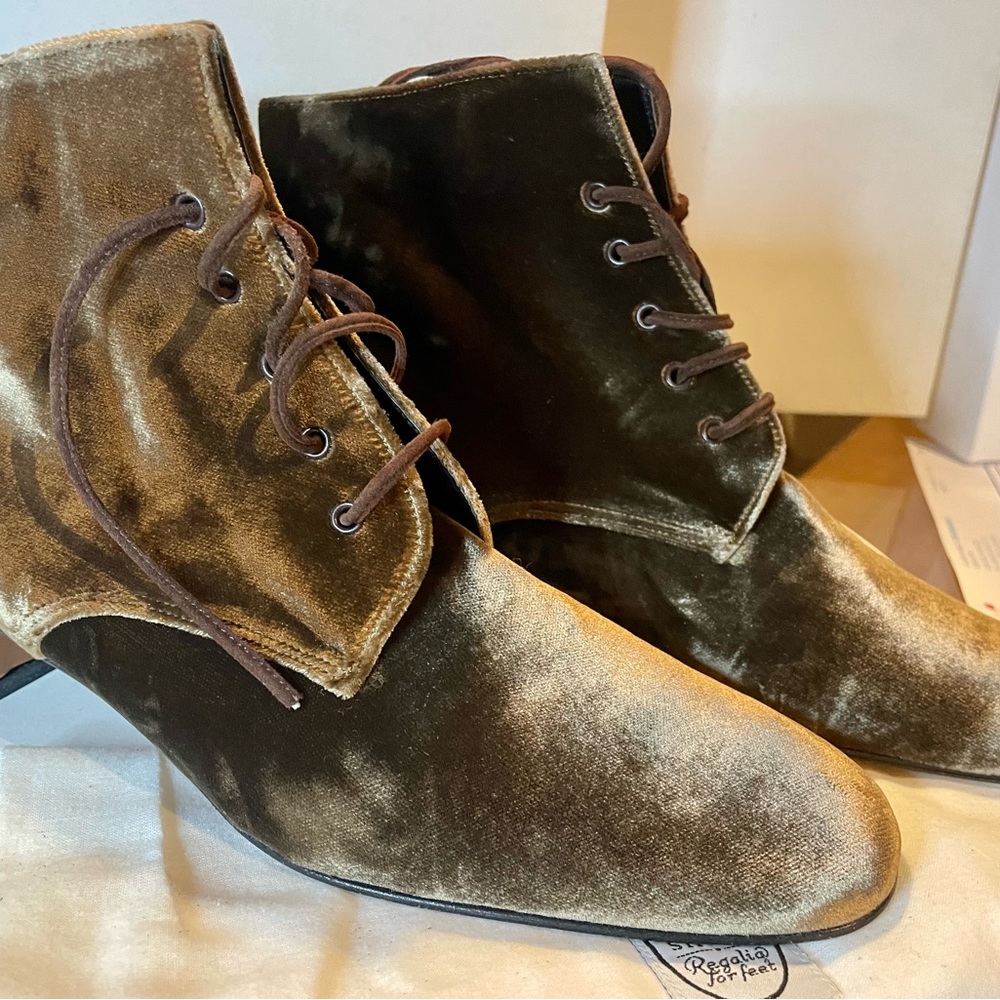 Emma hope velvet boots